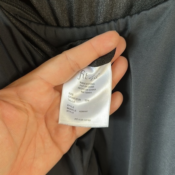 FIT 4 U Black Tiered High Neck One Piece Swim Romper - Picture 9 of 11